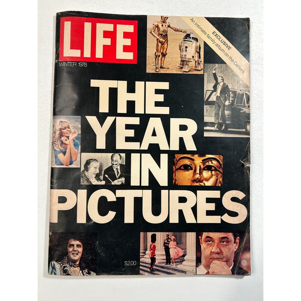 LIFE Magazine Winter 1978 THE YEAR IN PICTURES Special Carter Elvis Star Wars